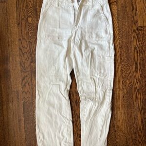 Princess Polly Size 4 White Pants